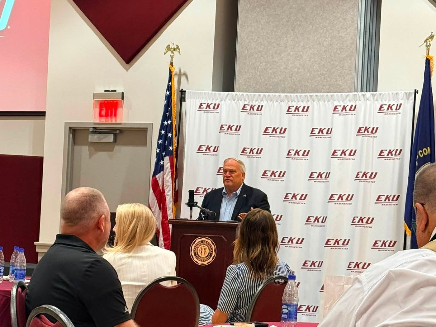 Members at a chamber luncheon